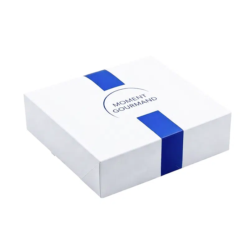 Boite pâtissière Moment Gourmand carton 29 x 8 cm par 50 – Image 2