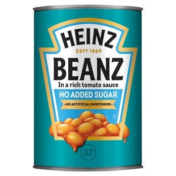 Heinz No Added Sugar Baked Beans 415g – Image 2