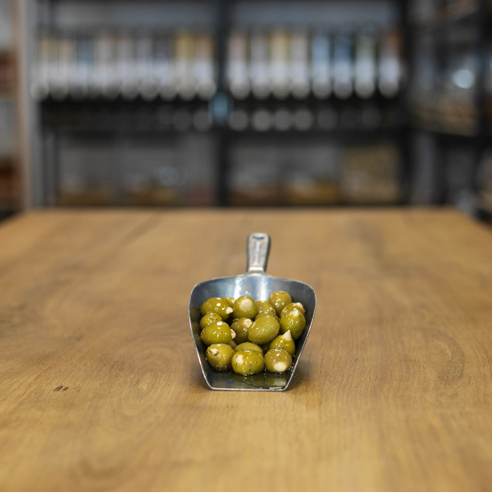 Olives vertes farcies amandes – Image 2